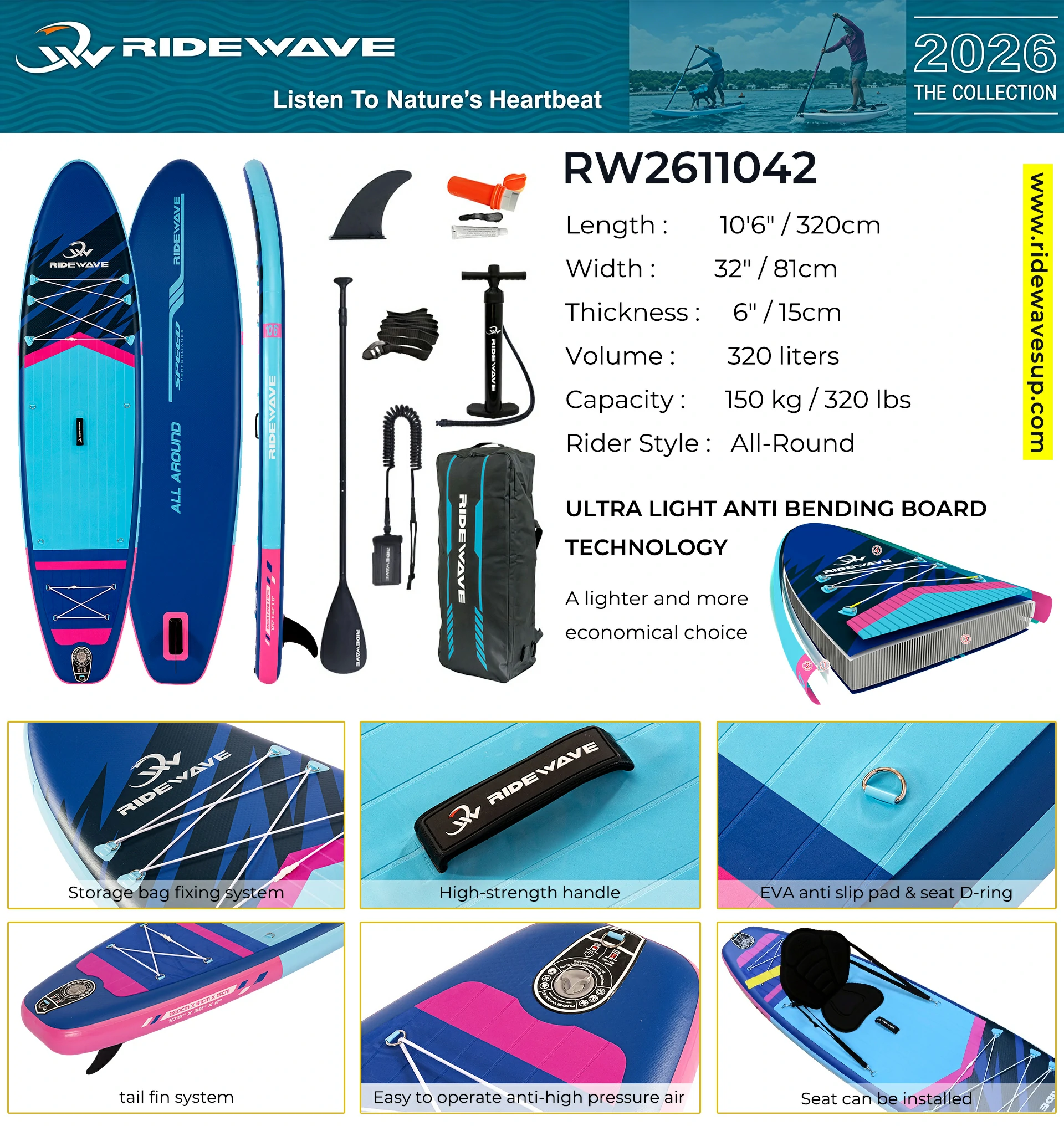Best Inflatable Paddle Board Under $300 suppliers