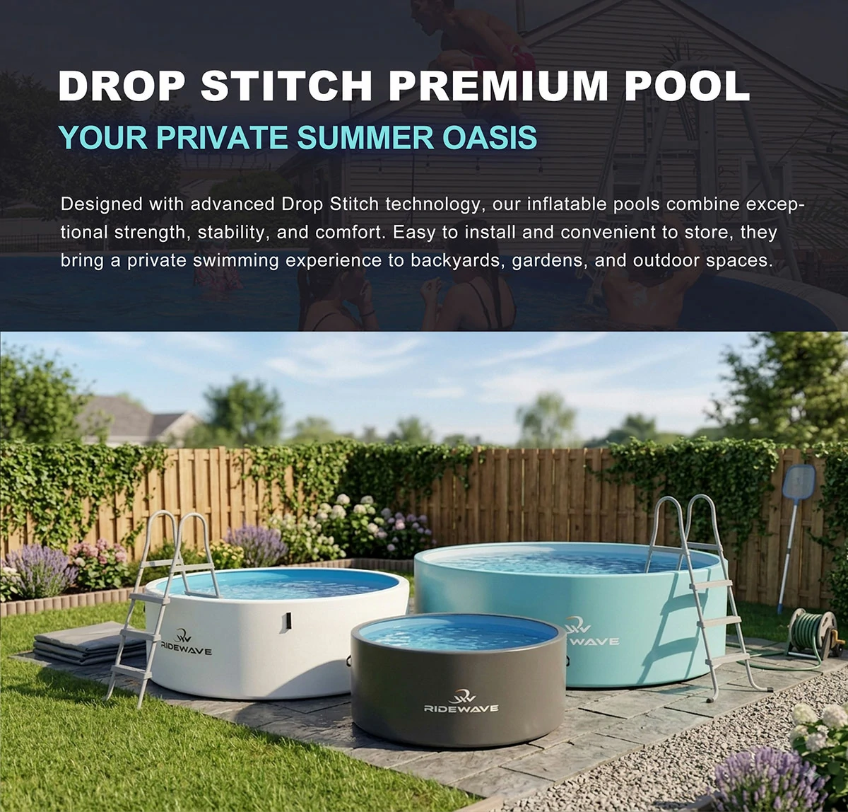 Inflatable DWF Pool suppliers