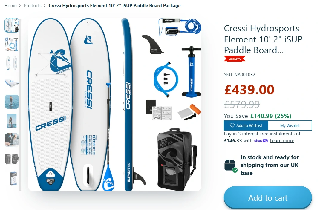 Cressi Hydrosports Cressi Hydrosports