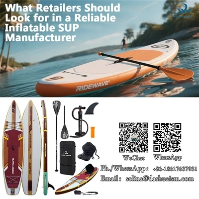 What Retailers Should Look For in A Reliable Inflatable SUP Manufacturer