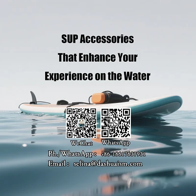 SUP Accessories That Enhance Your Experience On The Water