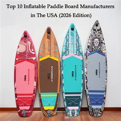 Top 10 Inflatable Paddle Board Manufacturers in The USA (2026 Edition)