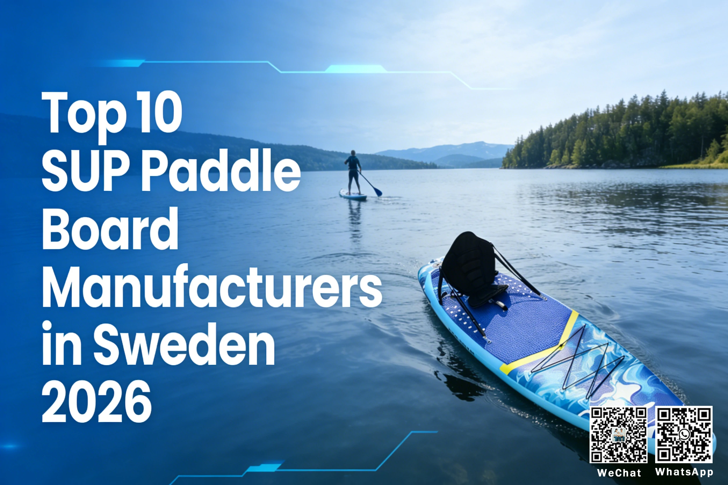Top 10 SUP Paddle Board Manufacturers in Sweden 2026